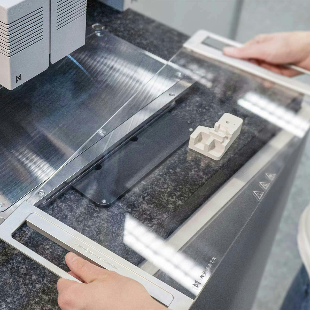 Industrial Design of a 3D Printer for NematX designed by FOND Design