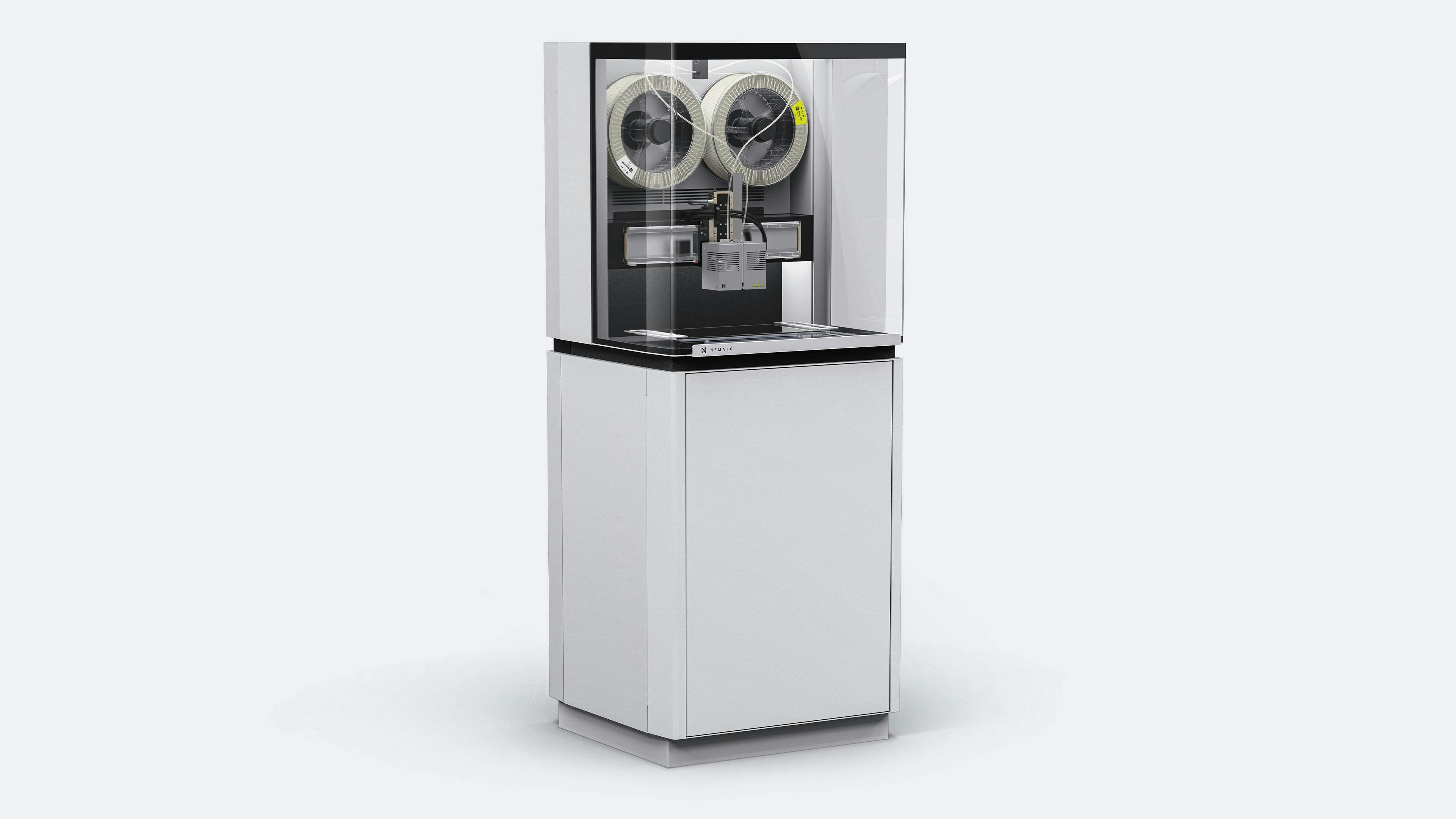 Industrial Design of a 3D Printer for NematX designed by FOND Design